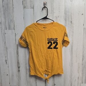 On Fire Yellow Savage 22 Shirt